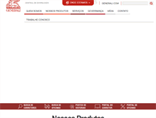 Tablet Screenshot of generali.com.br