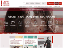 Tablet Screenshot of generali.it