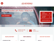 Tablet Screenshot of generali.ch