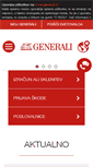 Mobile Screenshot of generali.si
